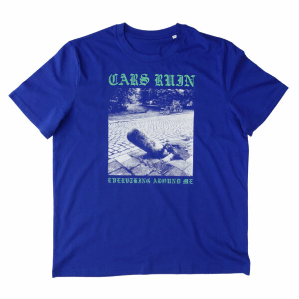 C.R.E.A.M. Blackletter T-Shirt - worker blue