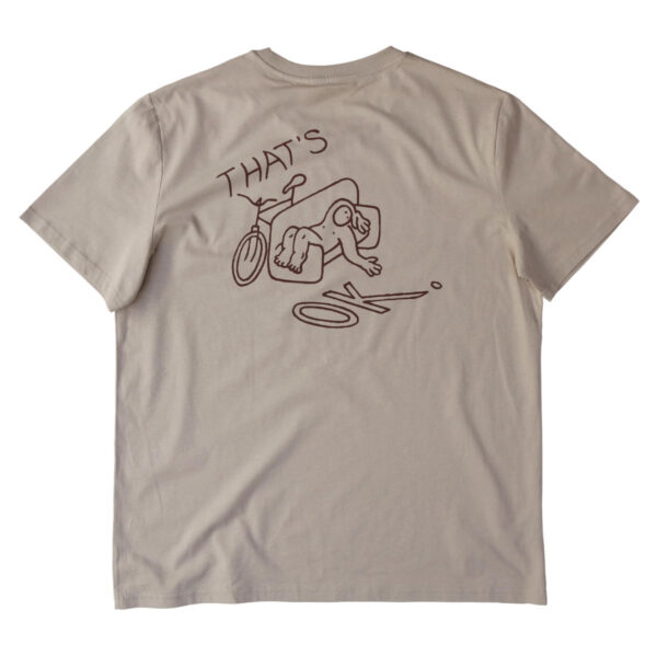 That's Ok Sofa Time T-Shirt - desert dust - Image 2