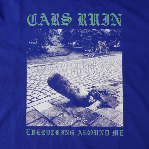 C.R.E.A.M. Blackletter T-Shirt - worker blue - Image 2