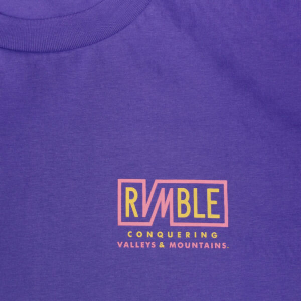 Conquering V & M T-Shirt - purple love - Image 2