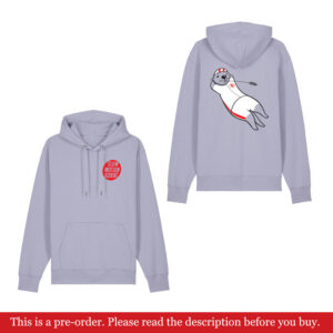 Slow Motion Riders Hooded Sweatshirt – lavender