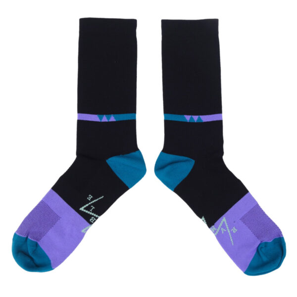 Stripe Logo Socks - black - Image 2