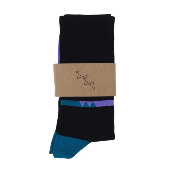 Stripe Logo Socks - black - Image 3