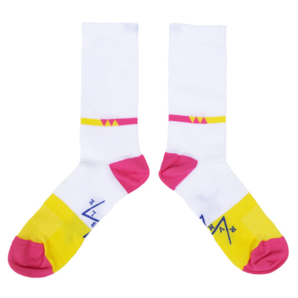 Stripe Logo Socks - white - Image 2