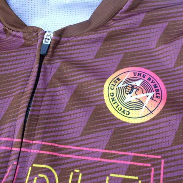 TRCC 3.1 Jersey - S/S - mauve / chocolate - Image 3