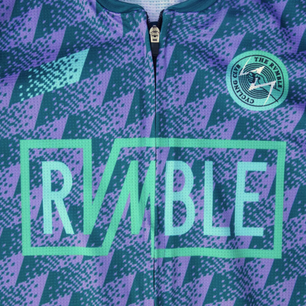 TRCC 3.2 Jersey - S/S - lavender / emerald - Image 3