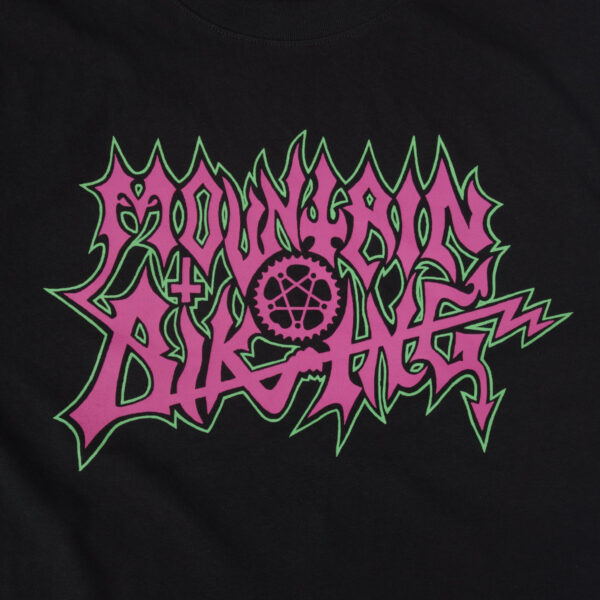 Mountain Angel Heavy T-Shirt - black / greeple - Image 3