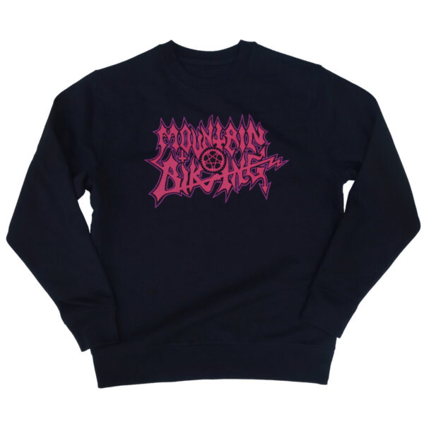 Mountain Angel Sweatshirt - black / magenta - Image 3