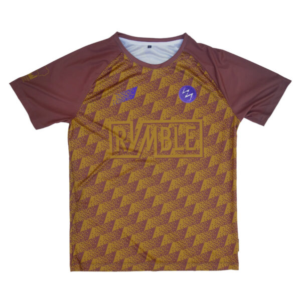 TRCC 3.2 Tech T (B) - S/S - brown / gold - Image 2