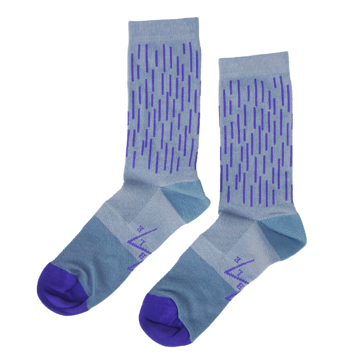 Woodland Warriors II Socks - pvrple rain
