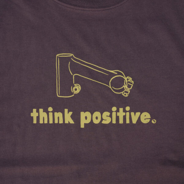 think positive T-Shirt - brown - Image 2