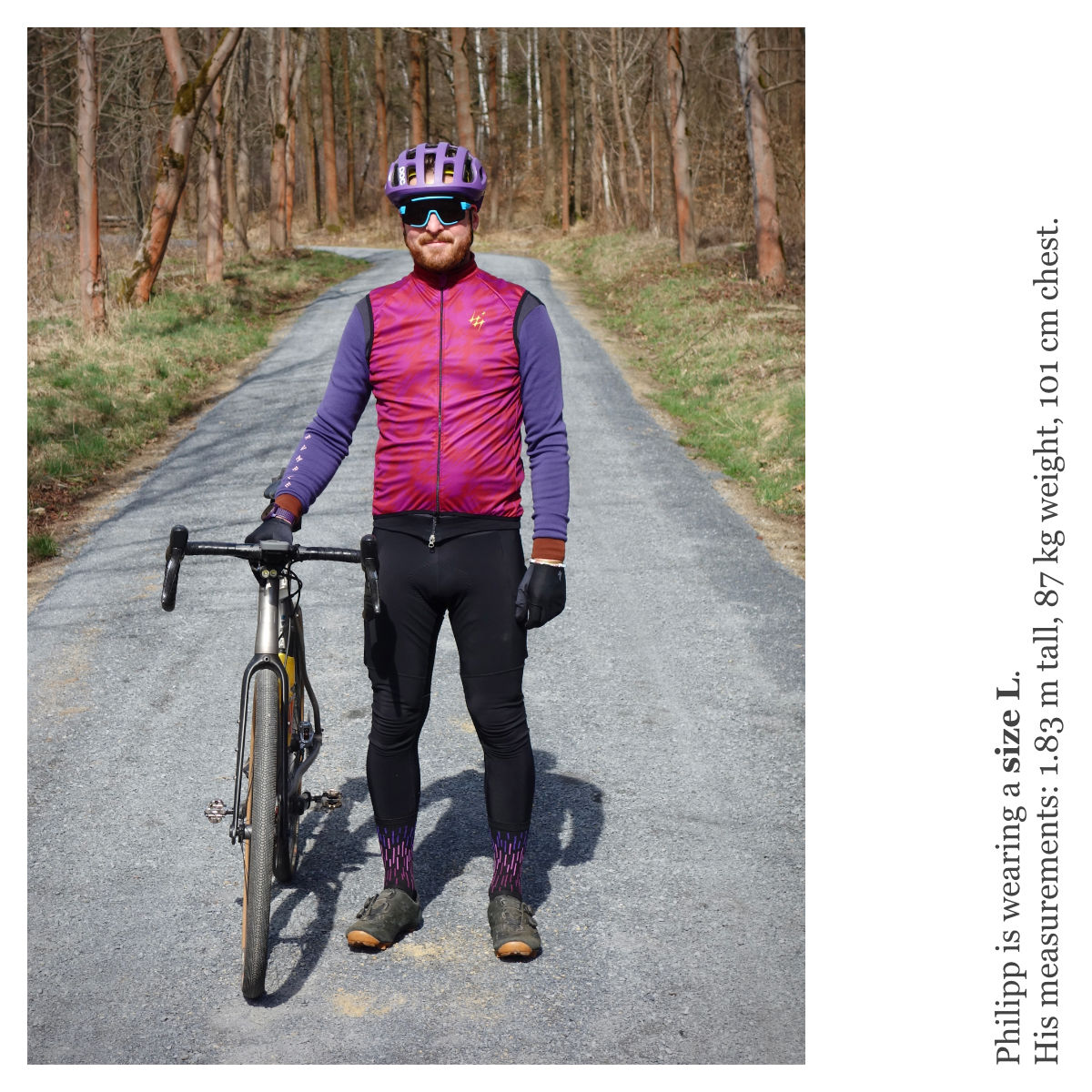 Zack Bvmm C toneontone Vest - bordeaux / purple - Image 3