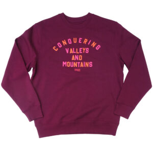 Conquering Sweatshirt - deep plum