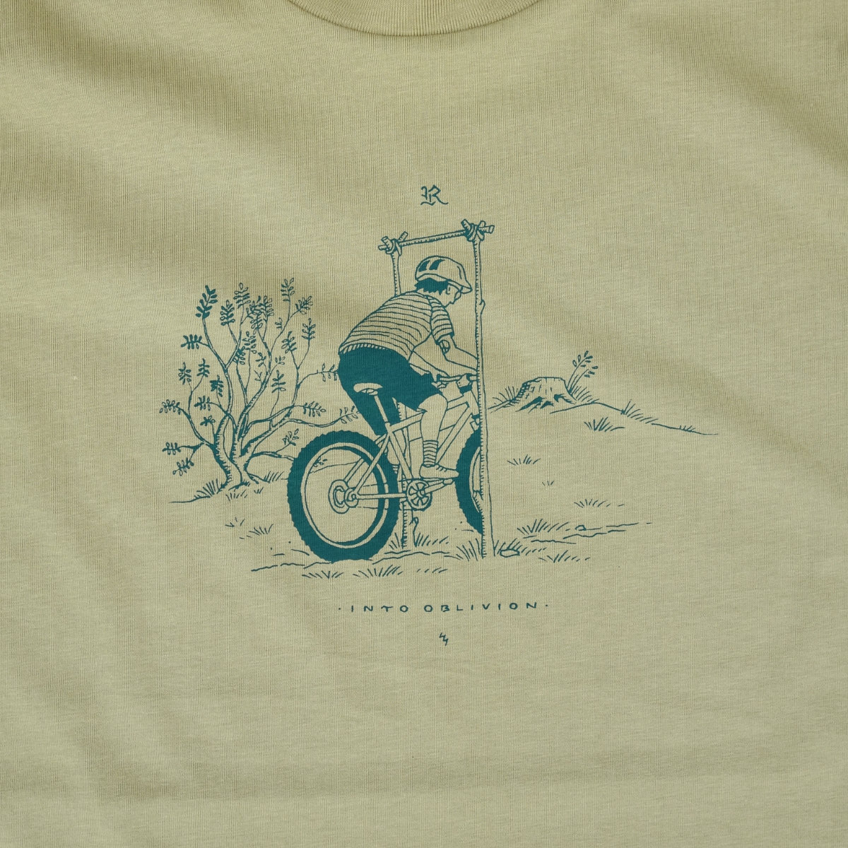 Into Oblivion T-Shirt - faded olive - Image 2