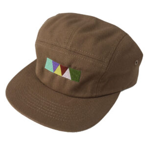 Bockx Logo 5 Panel Cap - light brown