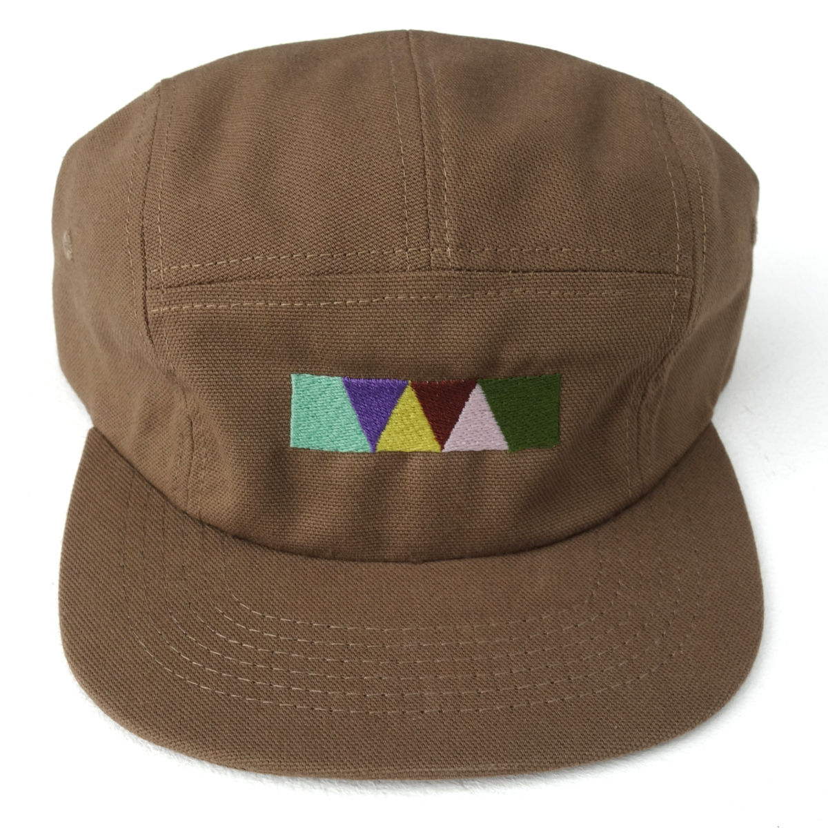Bockx Logo 5 Panel Cap - light brown - Image 2