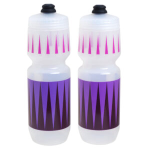 Prong Rock 2 Bidons - 26oz - clear / triple pvrple